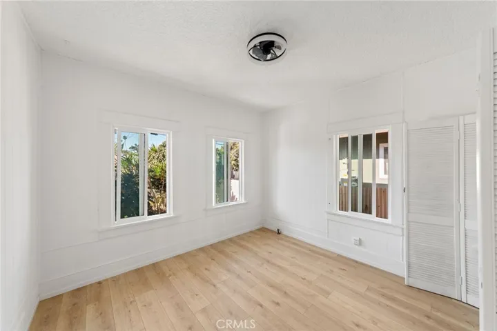 With views to the back yard