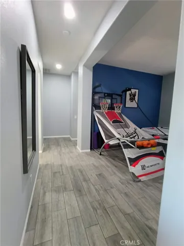 View into game room/ bonus room/ formal dining room