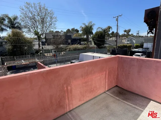 Balcony to the North