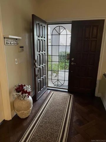 Security screen door.