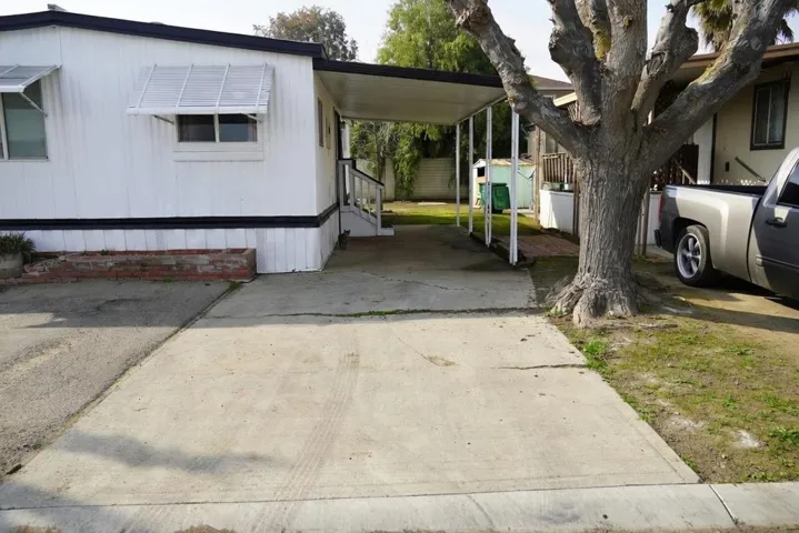 Front of Property Carport side