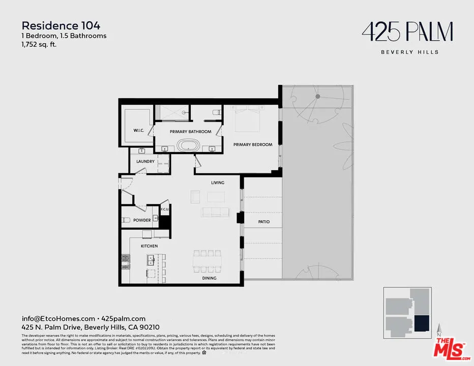 425 N Palm Drive 104, Beverly Hills, California 90210 home-pic-9
