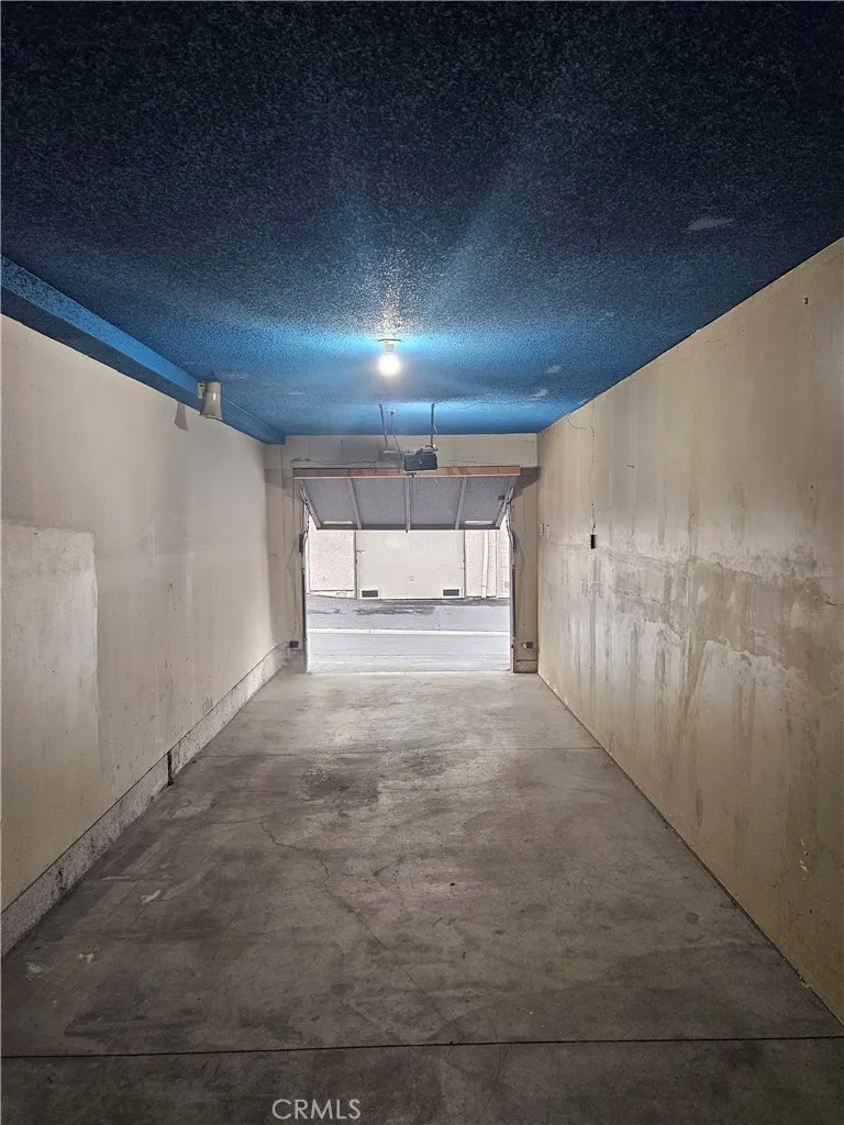 Garage below condo