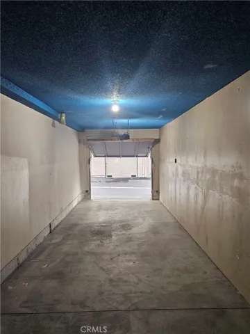 Garage below condo