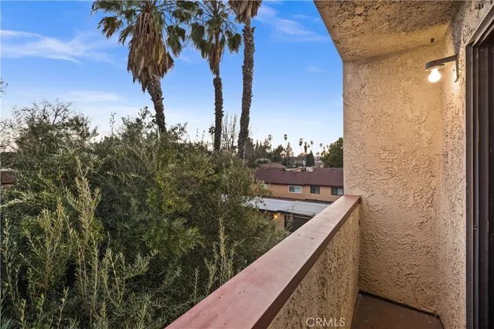 Master bedroom balcony