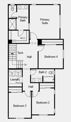 Additional Highlights Include: Loft in place of bedroom 4.