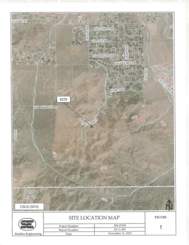 Site location map