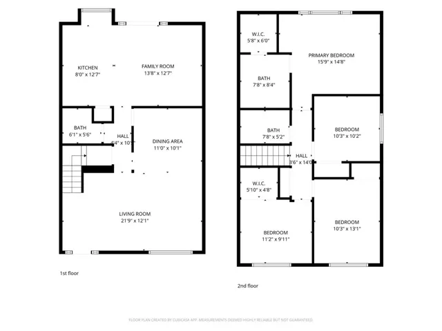 Floor Plan with Estimated measurement