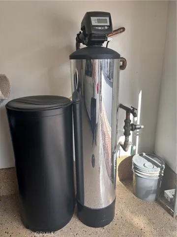 Pentair whole house water softener and filtration system.
