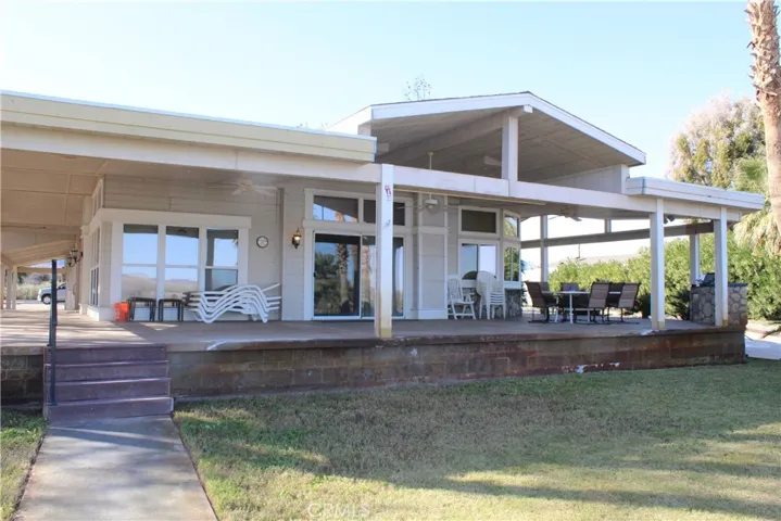 Covered front patio