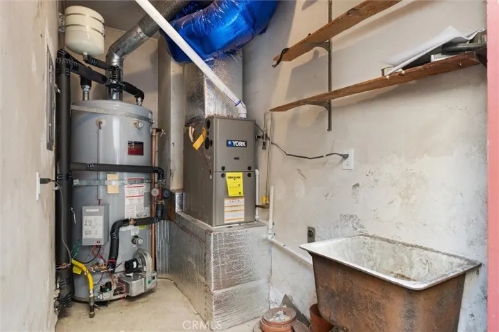 New Complex wide Water Heater and New HVAC for Owner's Unit.  Room for Community Washer and Dryer