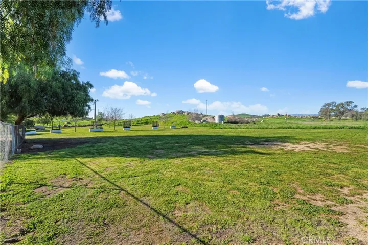 View from the right side of property looking south west