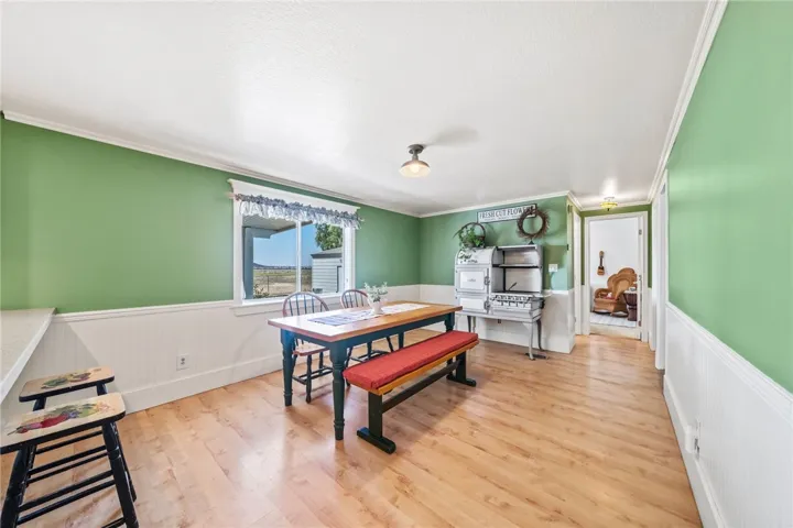 Dining room area