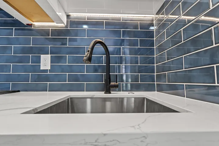 kitchen sink area