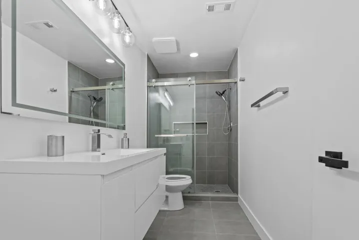 remodeled bathroom