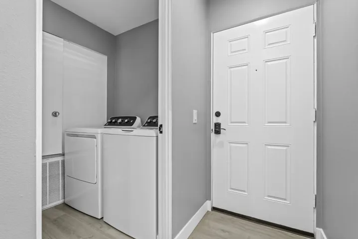 laundry area
