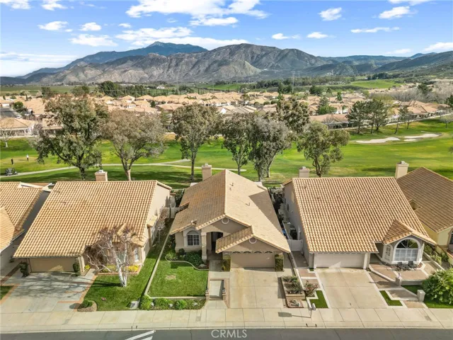 Front of House with Mountains in background