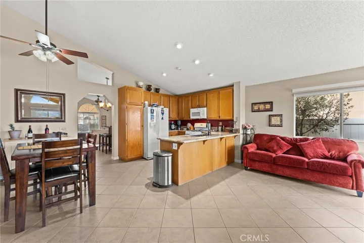 Kitchen is Open to Family Room