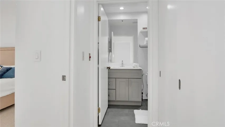 Hallway leads to Bedroom, Bathroom & Hallway Closet