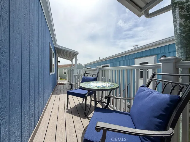 Sunny deck to enjoy the outdoors