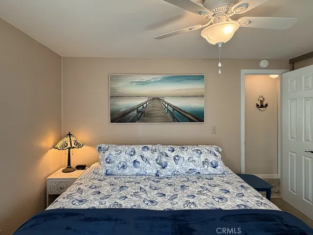 A King Sized bed fits as shown here!