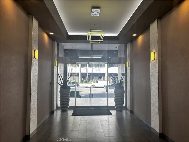 Main entrance to building