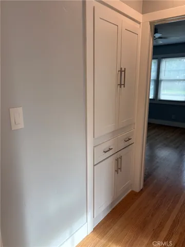 Hall linen cabinet