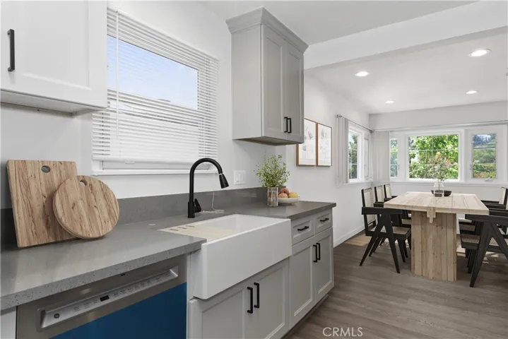 VIRTUALLY STAGED: Main House - Kitchen and Dining Room