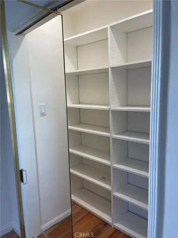 Closet space