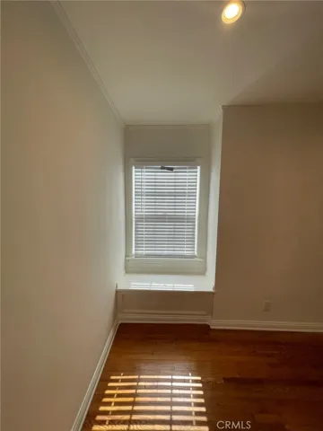 Bedroom facing the courtyard