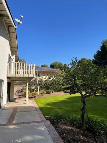 Balcony view from ground level