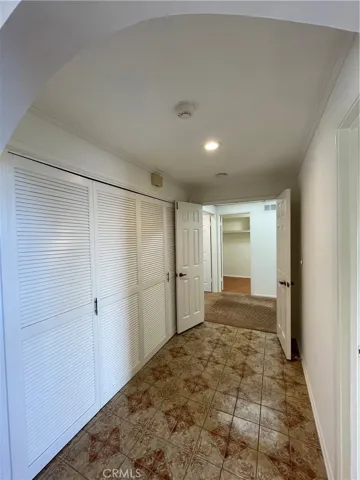 Hallway leading to the master bedroom