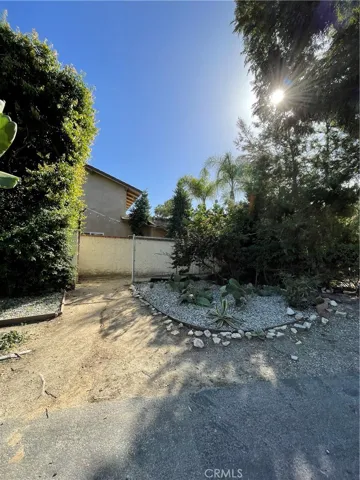 Pathway that leads deeper into the neighborhood