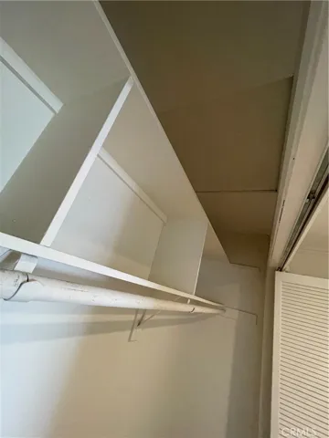 Attic access through the closet