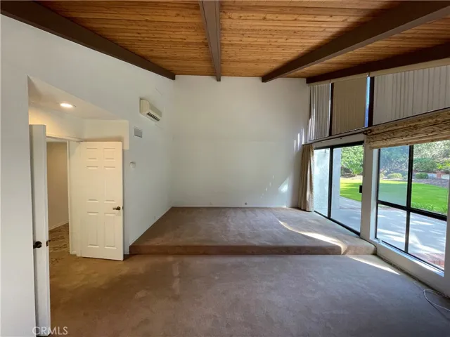 Central air and wall mounted air conditioner in the master bedroom
