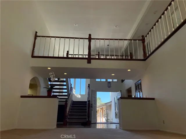 View of the full entryway from the living room