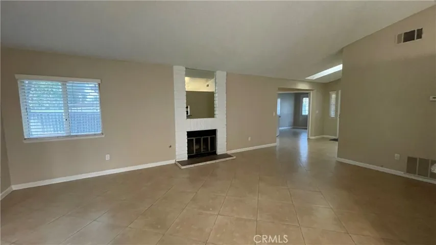 Living room from patio slider