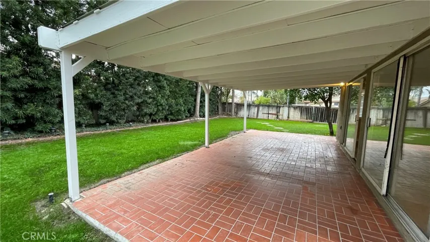 Back patio