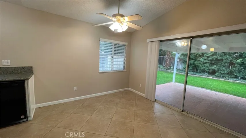 Living room to patio view