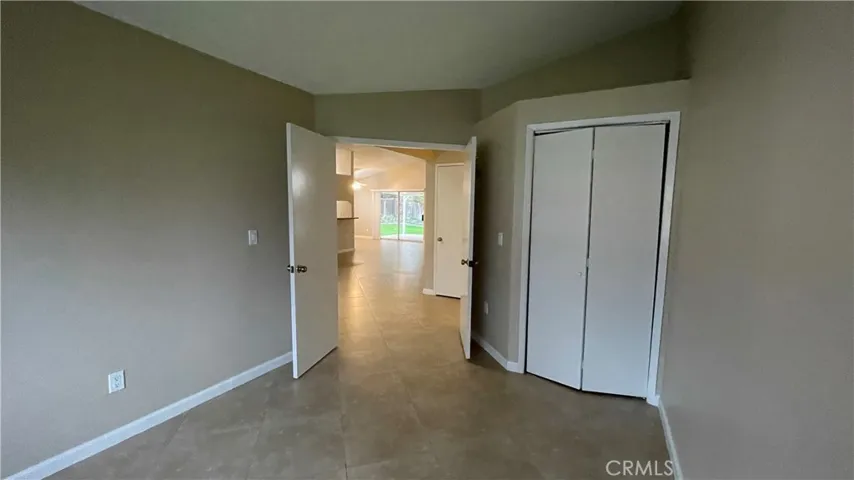 First bedroom closet