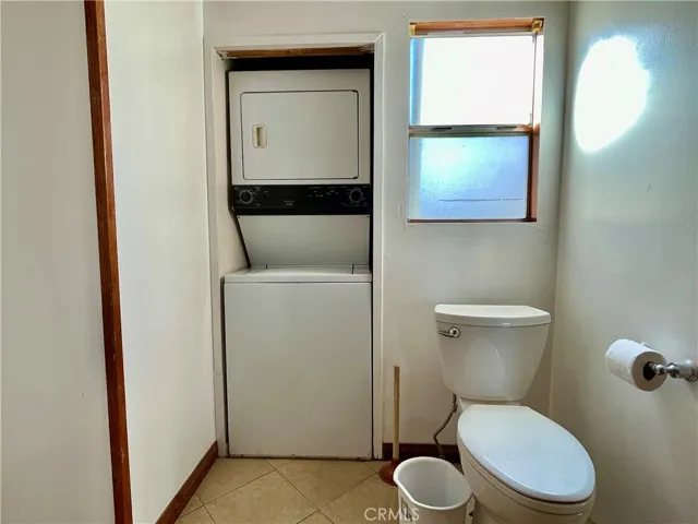 Washer and dryer in the bathroom