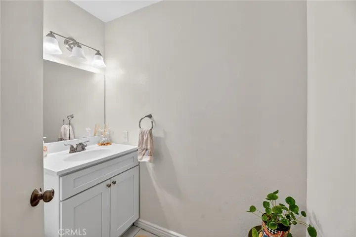 Downstairs half bathroom