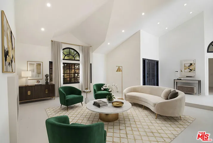 Furniture is virtually staged