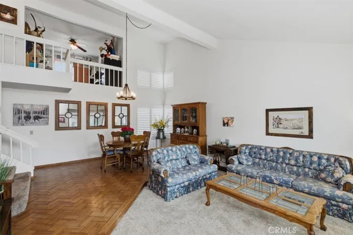 Living Room and Dining Room