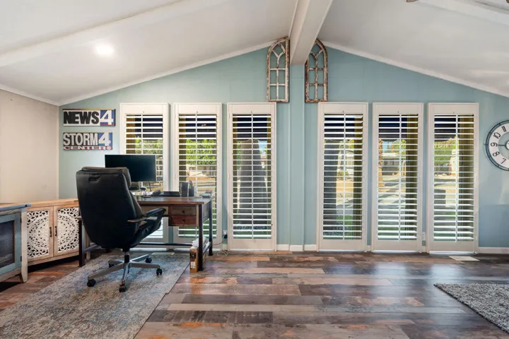 Naturally bright  secondary bedroom