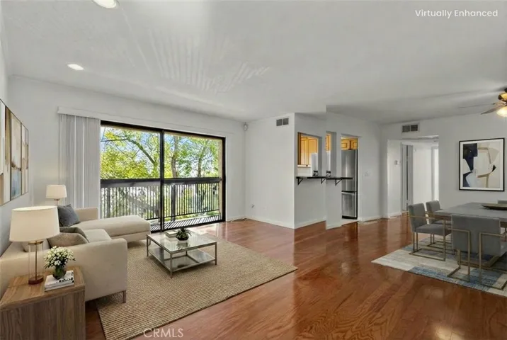 Living/dining room view from entrance