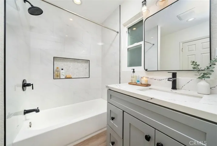 Primary bathroom remodeled