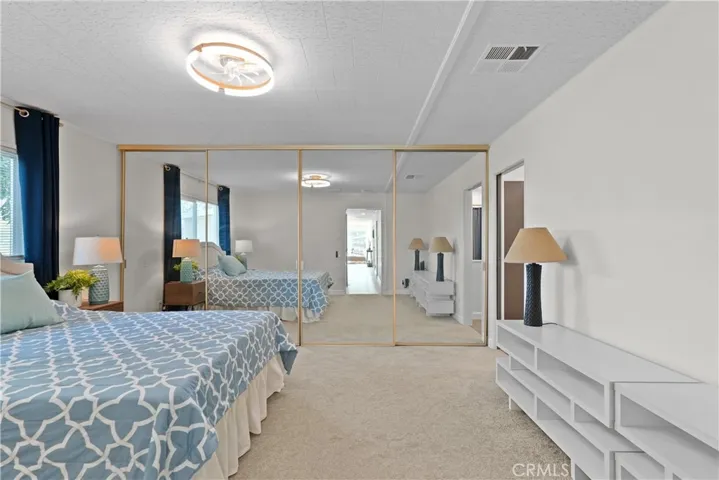 OVERSIZED PRIMARY BEDROOM, NEW CARPET, NEW LIGHT