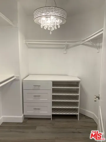 Primary closet