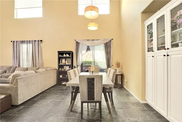 Family Room Dining Area